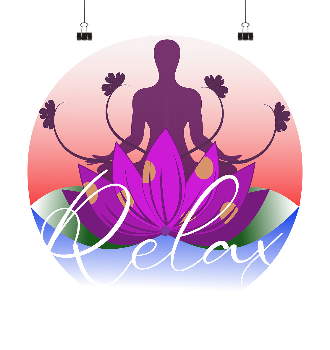 Relax - Poster 50x50