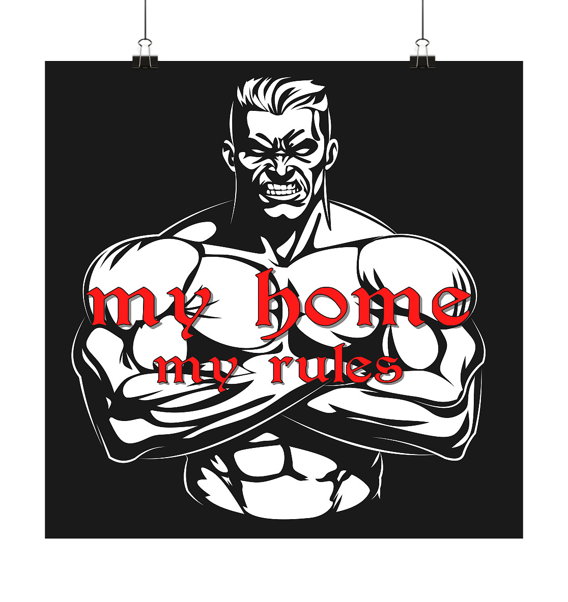 My home - Poster 50x50