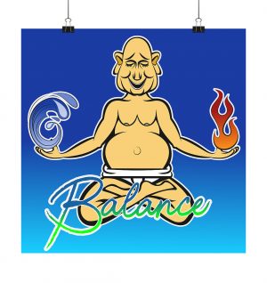 Balance - Poster 50x50