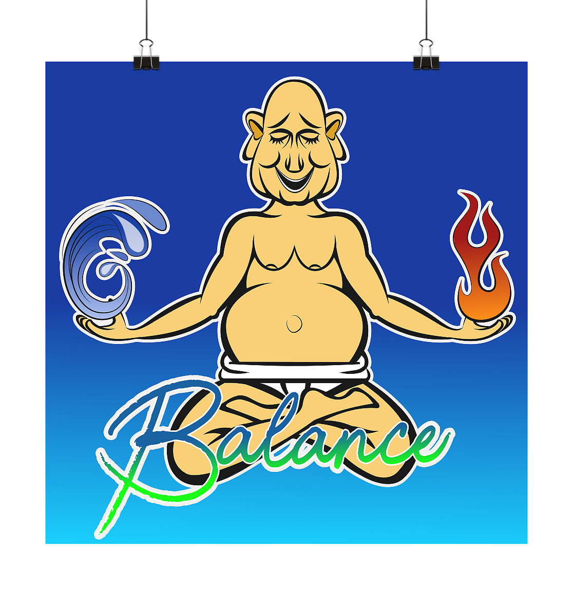 Balance - Poster 50x50