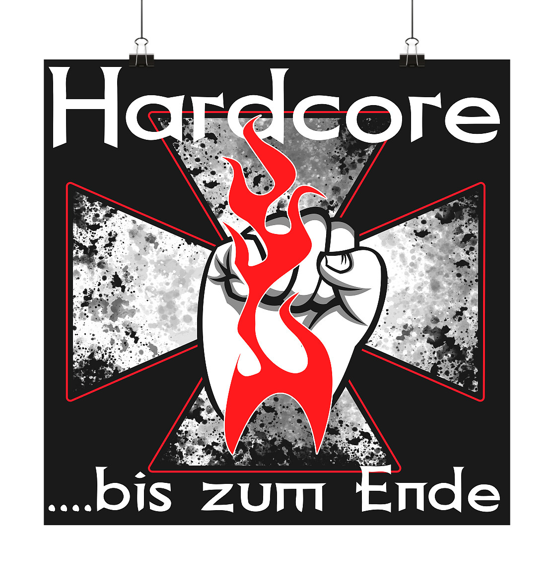 Hardcore - Poster 50x50