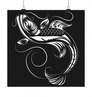 Koi - Poster 50x50