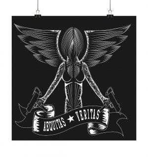 Aequitas Veritas - Poster 60x60