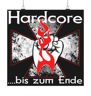 Hardcore - Poster 60x60