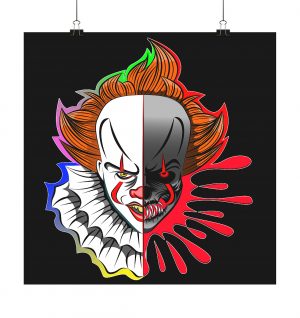 Clown - Poster 60x60