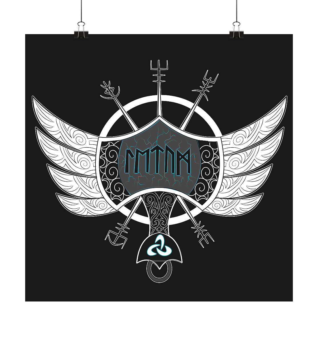 Thors Hammer - Poster 60x60