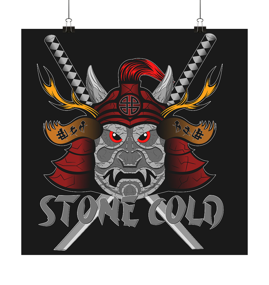 Stone cold - Poster 60x60